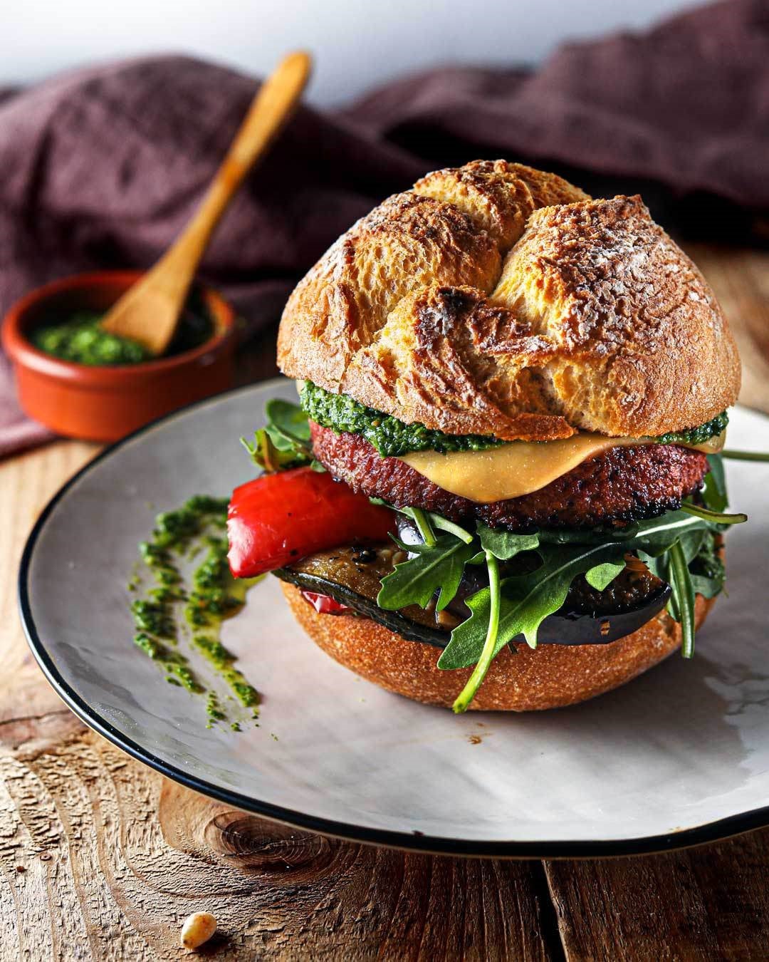 Sensational Burger Garden Gourmet veganer Burger